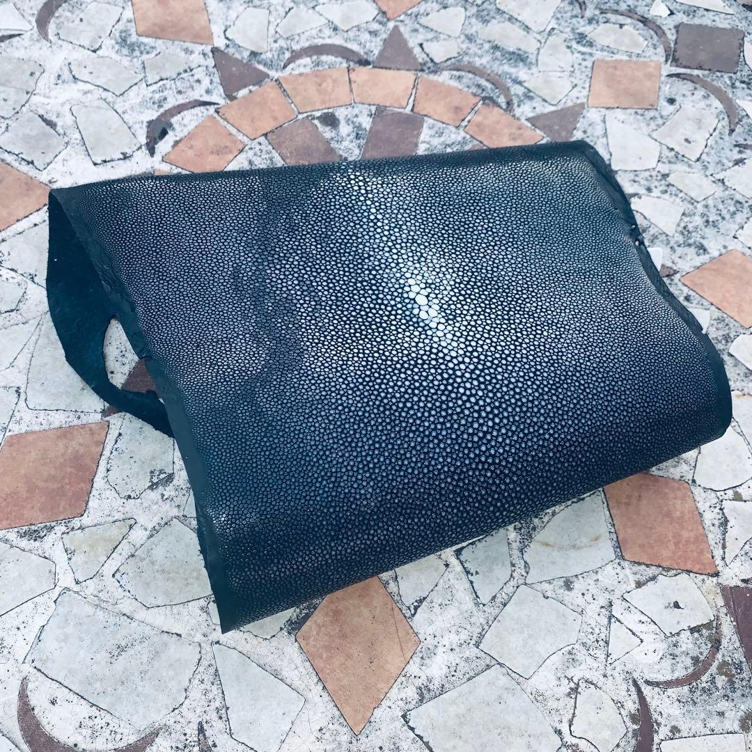 10) エイ革 鮫革 鮫皮 stingray ガルーシャ スティングレイ