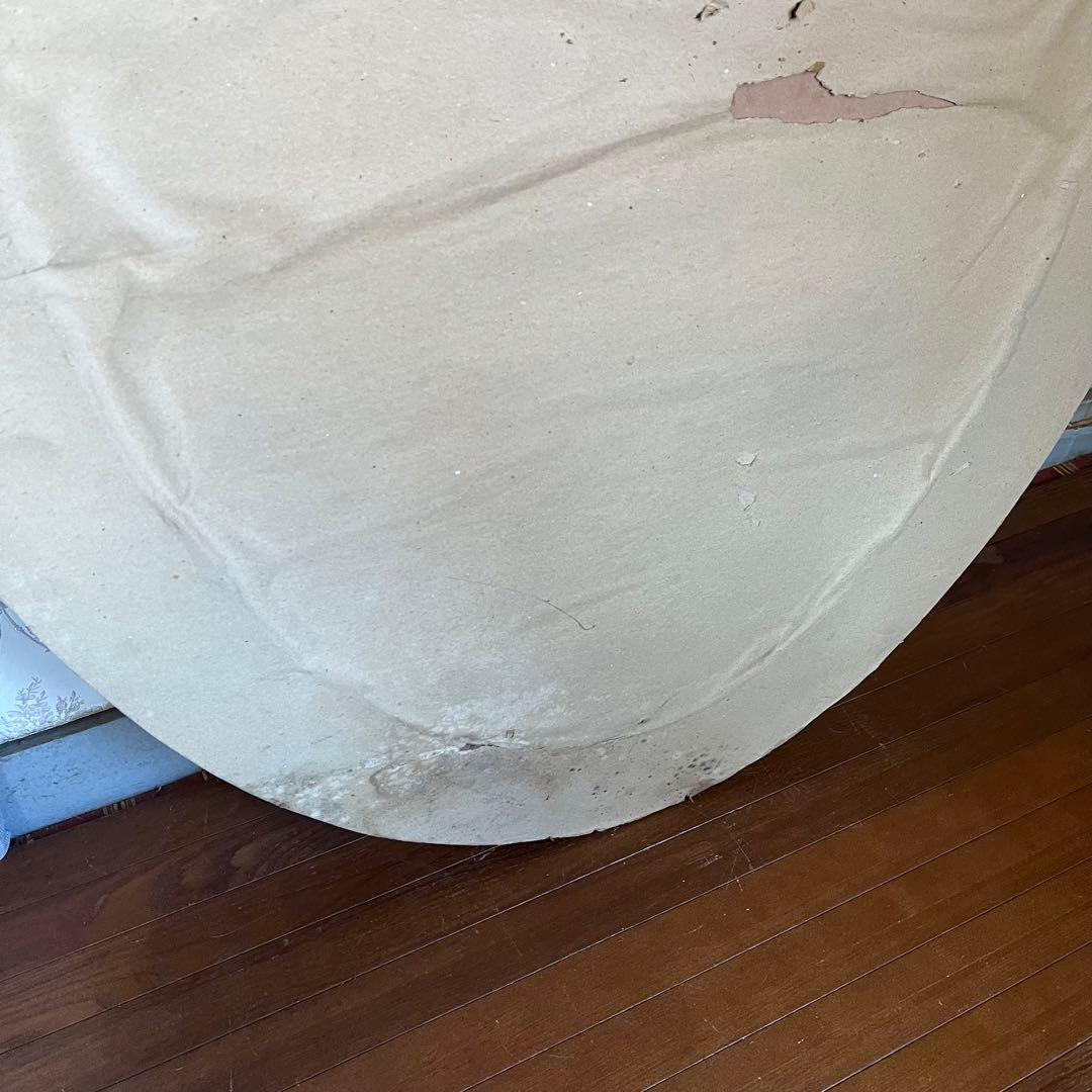 【アンティーク】ロココ調 壁掛け鏡 ウォールミラー ヨーロピアン 古道具 古民家