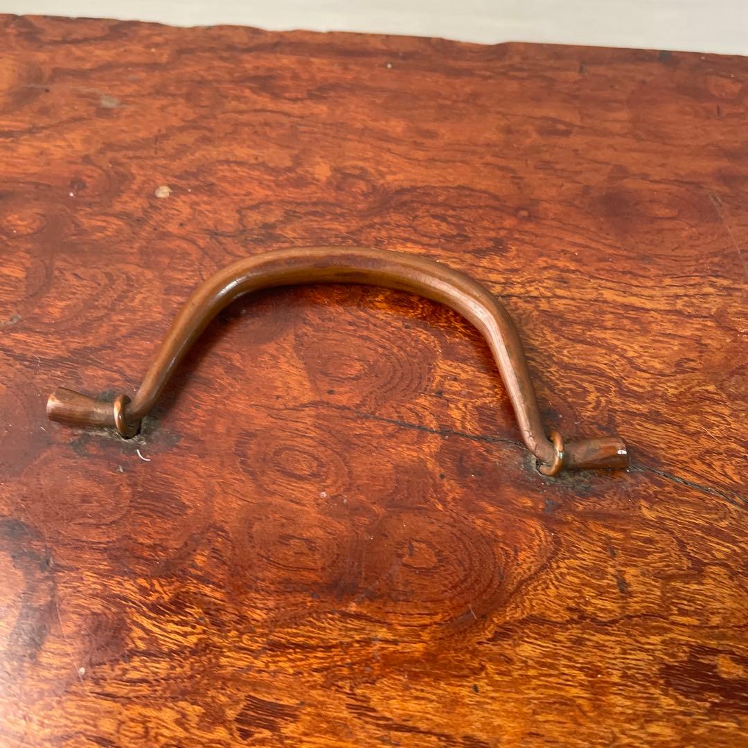 【値下げ】木製ガラスケース 引き出し　取手　アンティーク　ショーケース　卓上