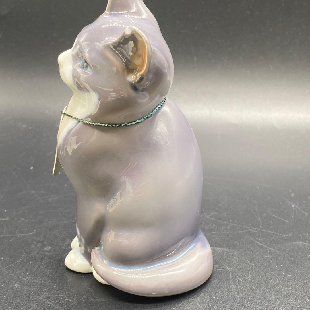 ロイヤルコペンハーゲン イヤー フィギュリン 1993 猫の置物 猫 no.69