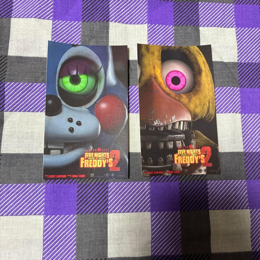 ファイブ・ナイツ・アット・フレディーズ2 入場者特典 特製ステッカー