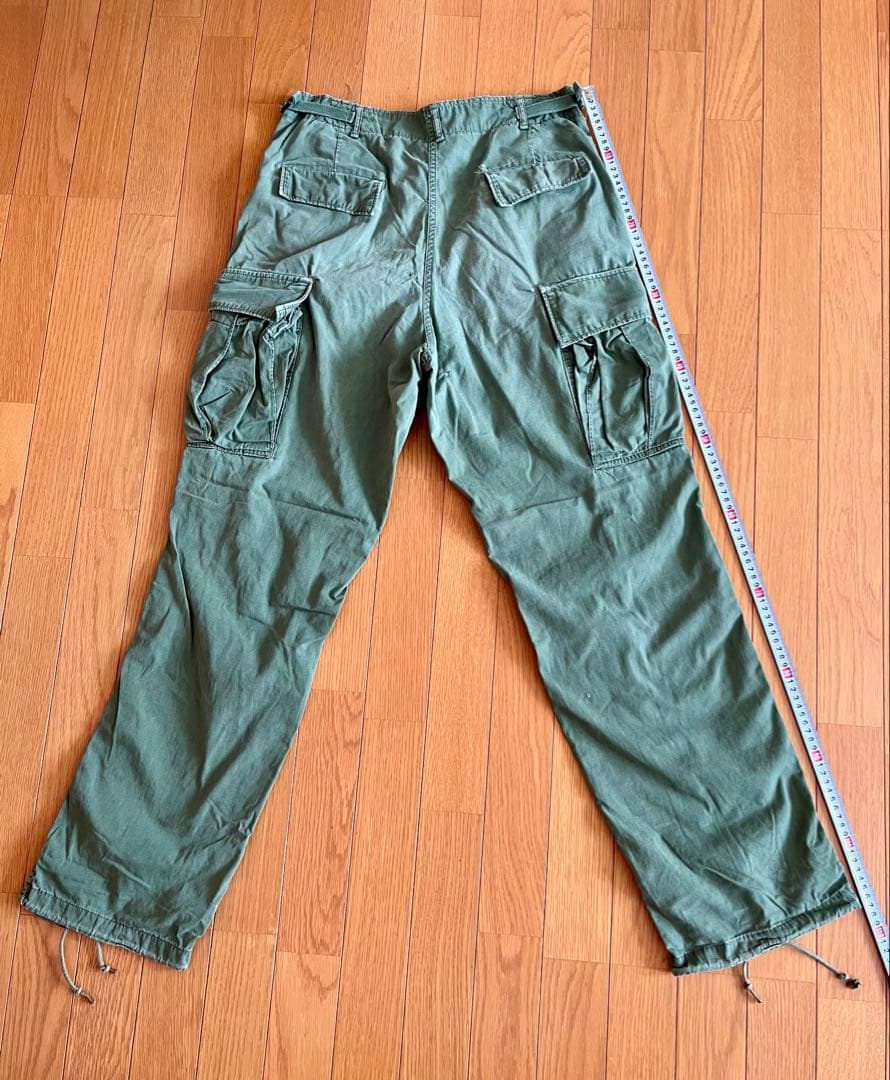 '67 ジャングルファティーグ Pantsノンリップ3rd U.S.ARMY