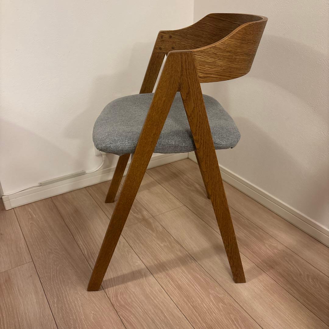 unico チェア　ELEMT(エレムト) ブラウン