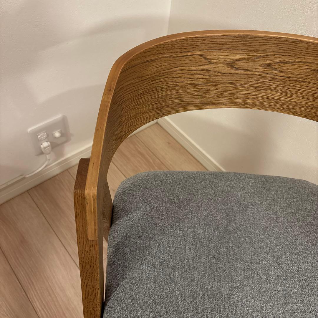 unico チェア　ELEMT(エレムト) ブラウン