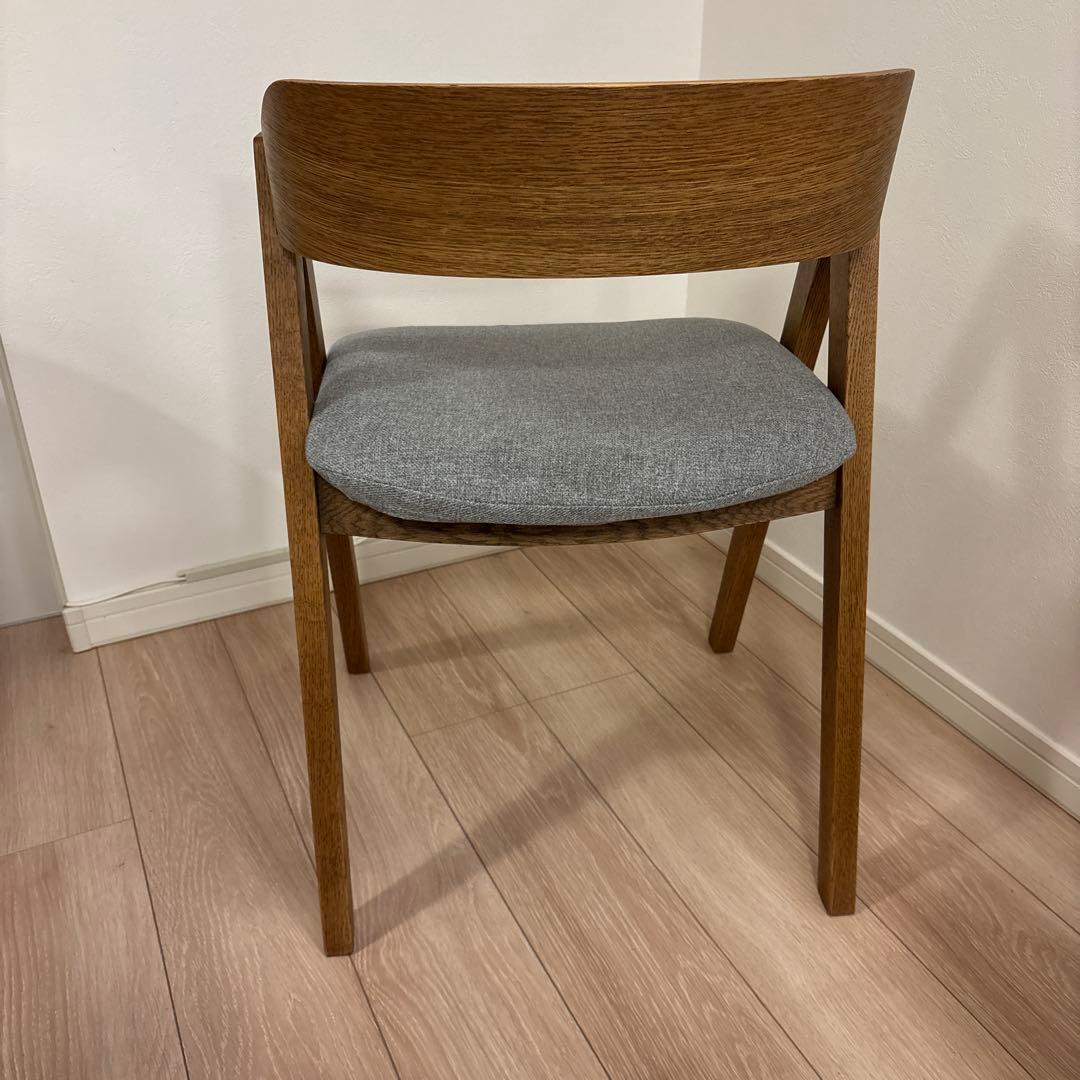 unico チェア　ELEMT(エレムト) ブラウン