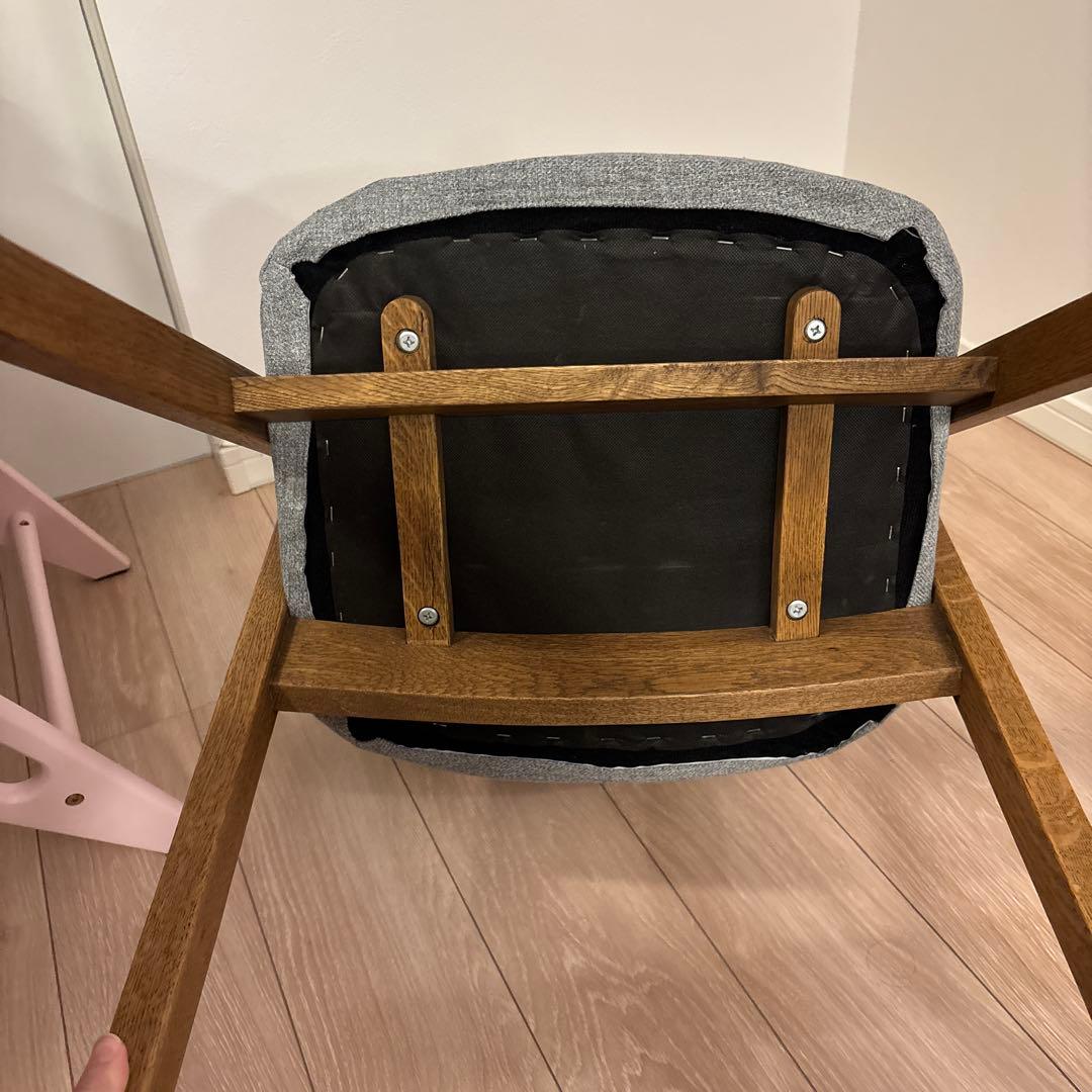 unico チェア　ELEMT(エレムト) ブラウン