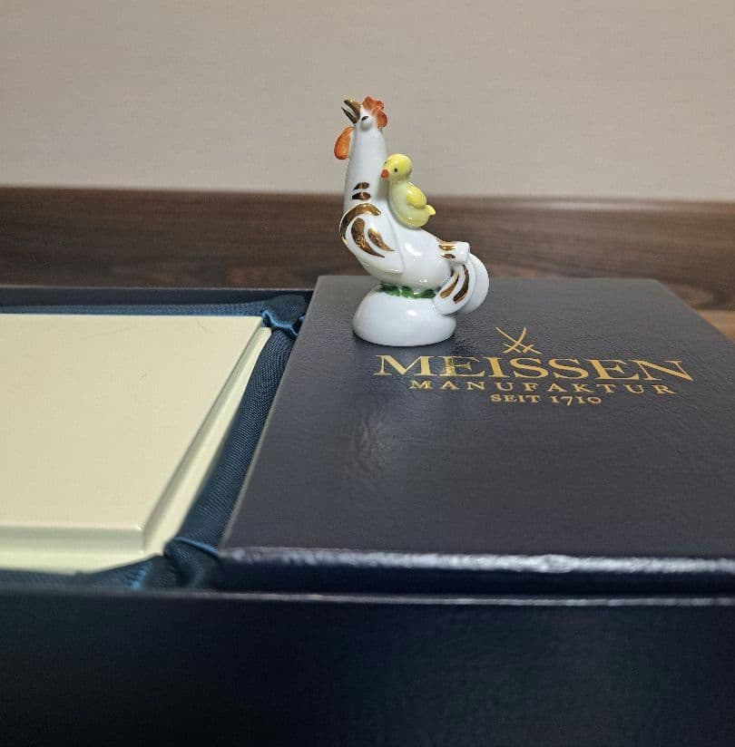 新品　MEISSEN マイセン 干支シリーズ　酉　希少 フィギュリン
