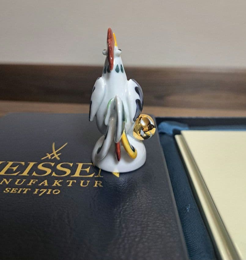 新品　MEISSEN マイセン 干支シリーズ　酉　希少 フィギュリン