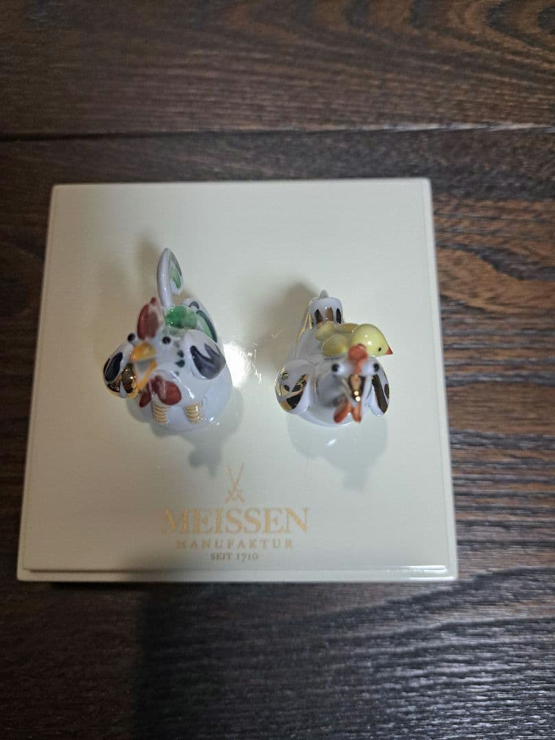 新品　MEISSEN マイセン 干支シリーズ　酉　希少 フィギュリン