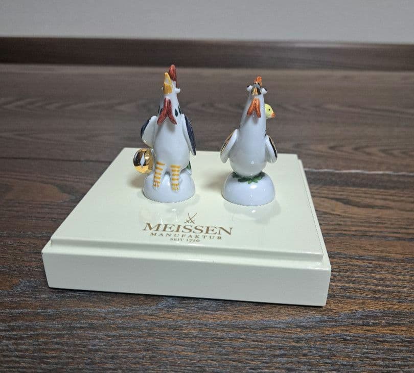 新品　MEISSEN マイセン 干支シリーズ　酉　希少 フィギュリン
