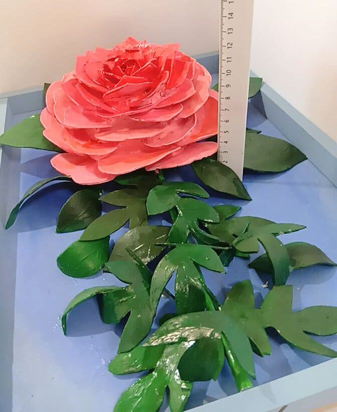 ボタンと近寄る昆虫