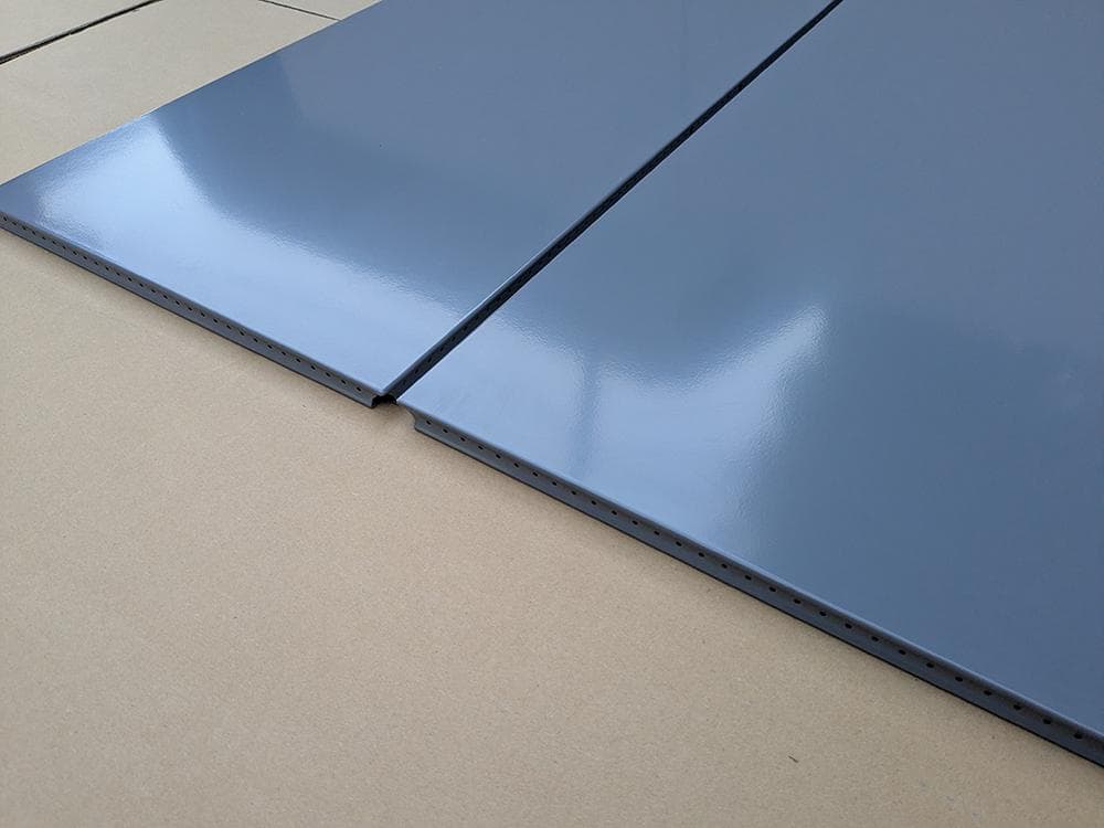 USMハラー用パーツ パネル 板 73.5x33.5cm 部品 ミッドグレー2枚