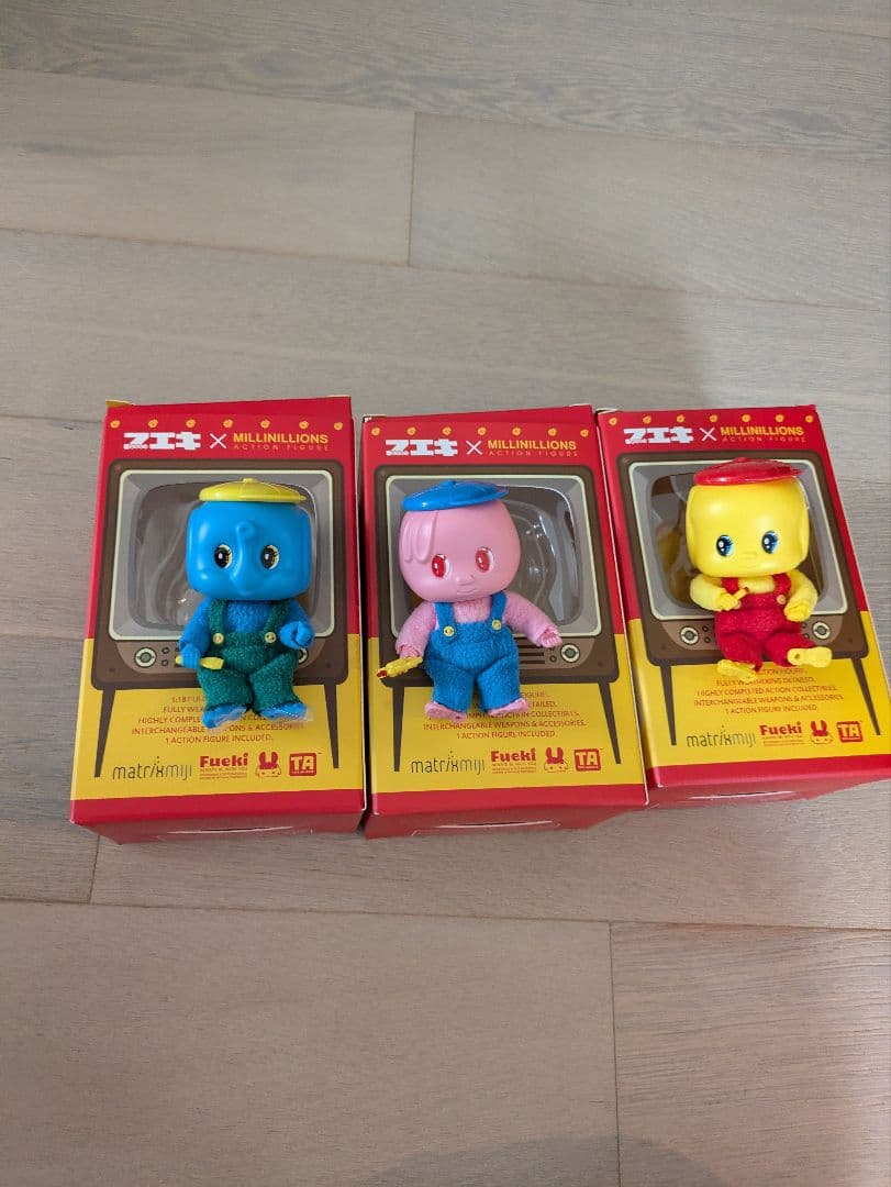 Fueki x Millinillions アクションフィギュア