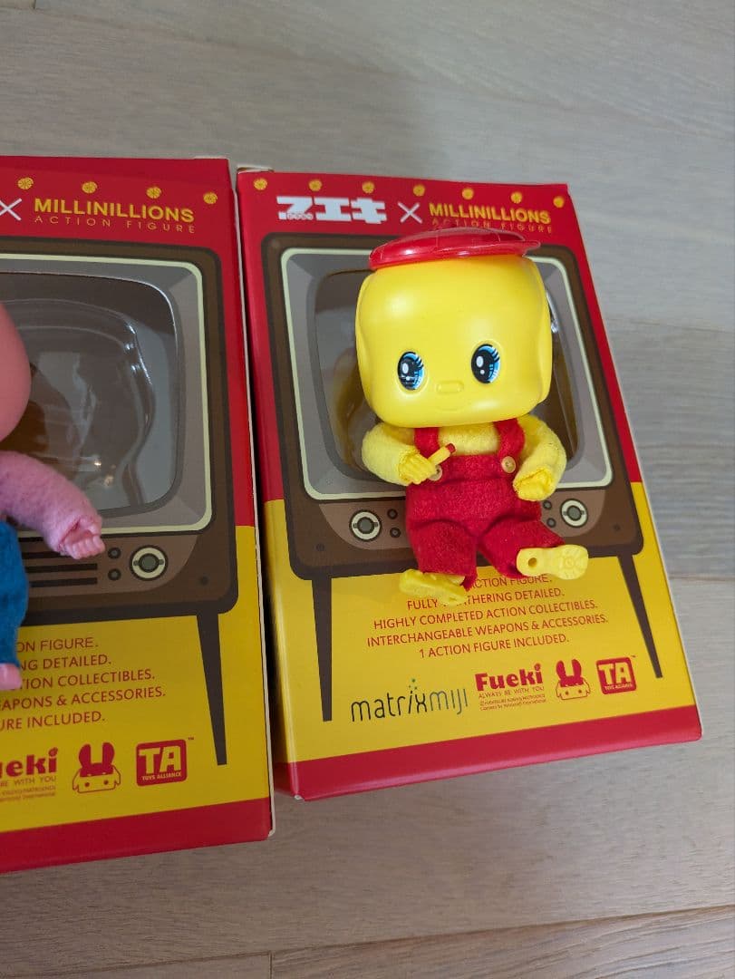 Fueki x Millinillions アクションフィギュア