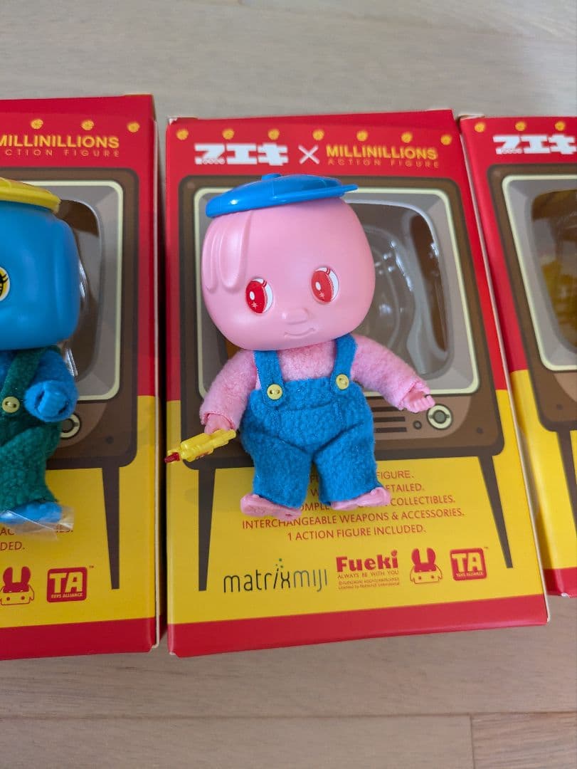 Fueki x Millinillions アクションフィギュア