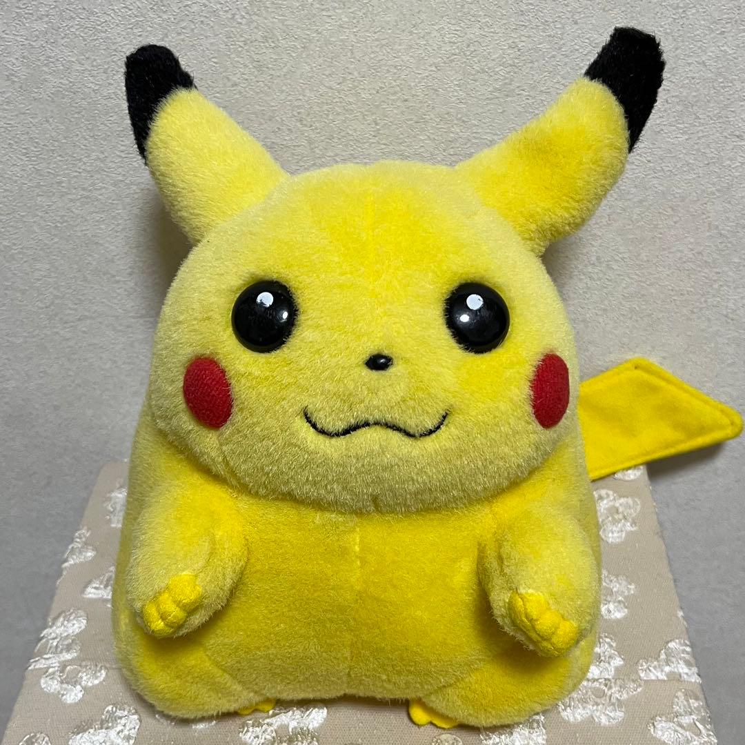 TOMYポケモン 初代おしゃべりピカチュウ ぬいぐるみ - メルカリ