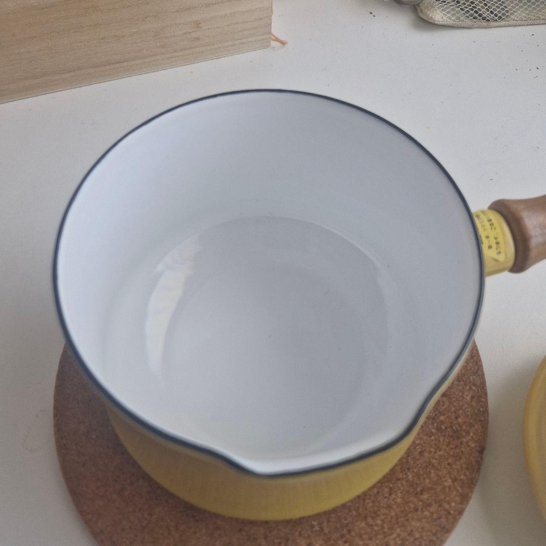 DANSK ダンスク　蓋つき コベンスタイル ソースパン 黄 #01