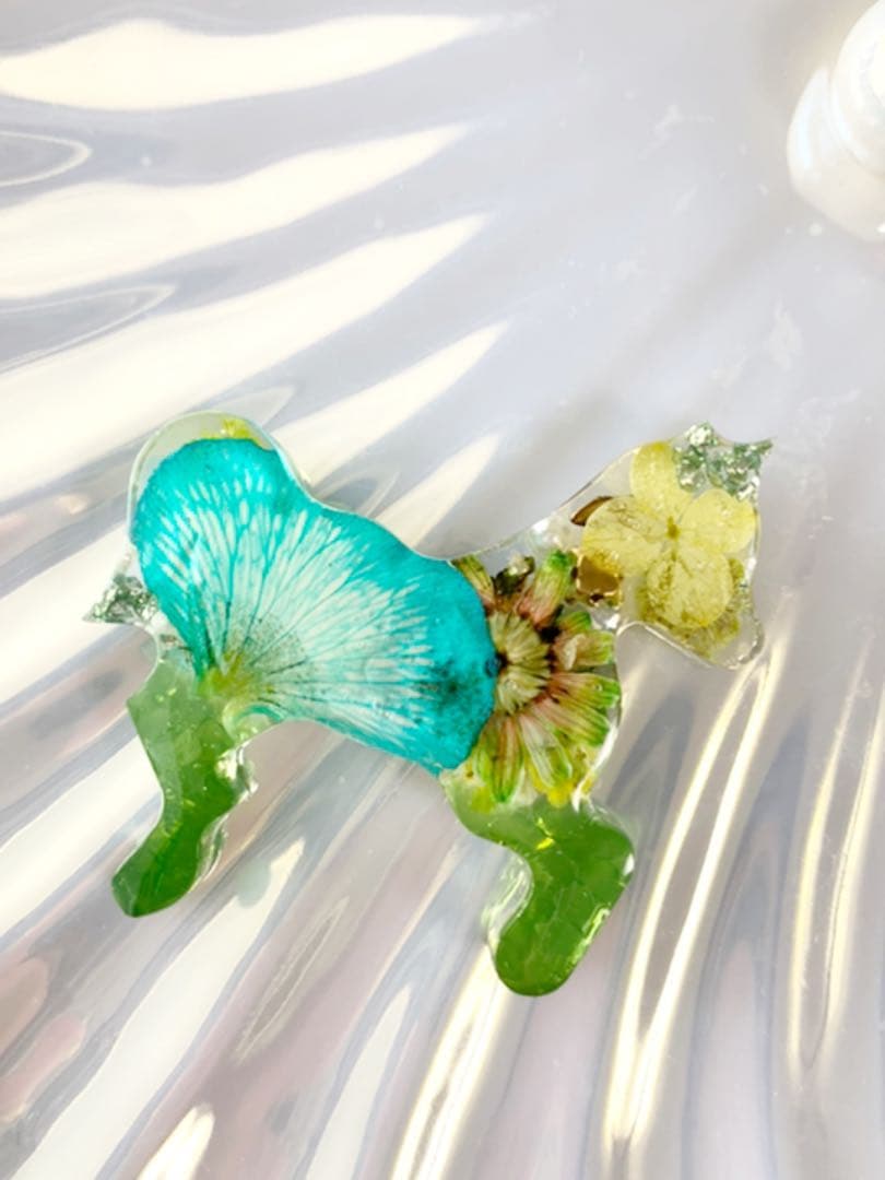 ララ 様【No.77】ポニー レジン ヘアゴム マグネット チャーム