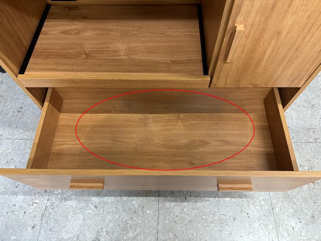 LOWYA　食器棚　チノヴィアA　ブラウン