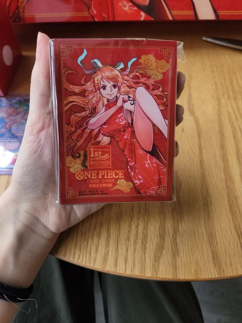 ワンピースカード 1st ANNIVERSARY 中国 ナミ スリーブ - メルカリ