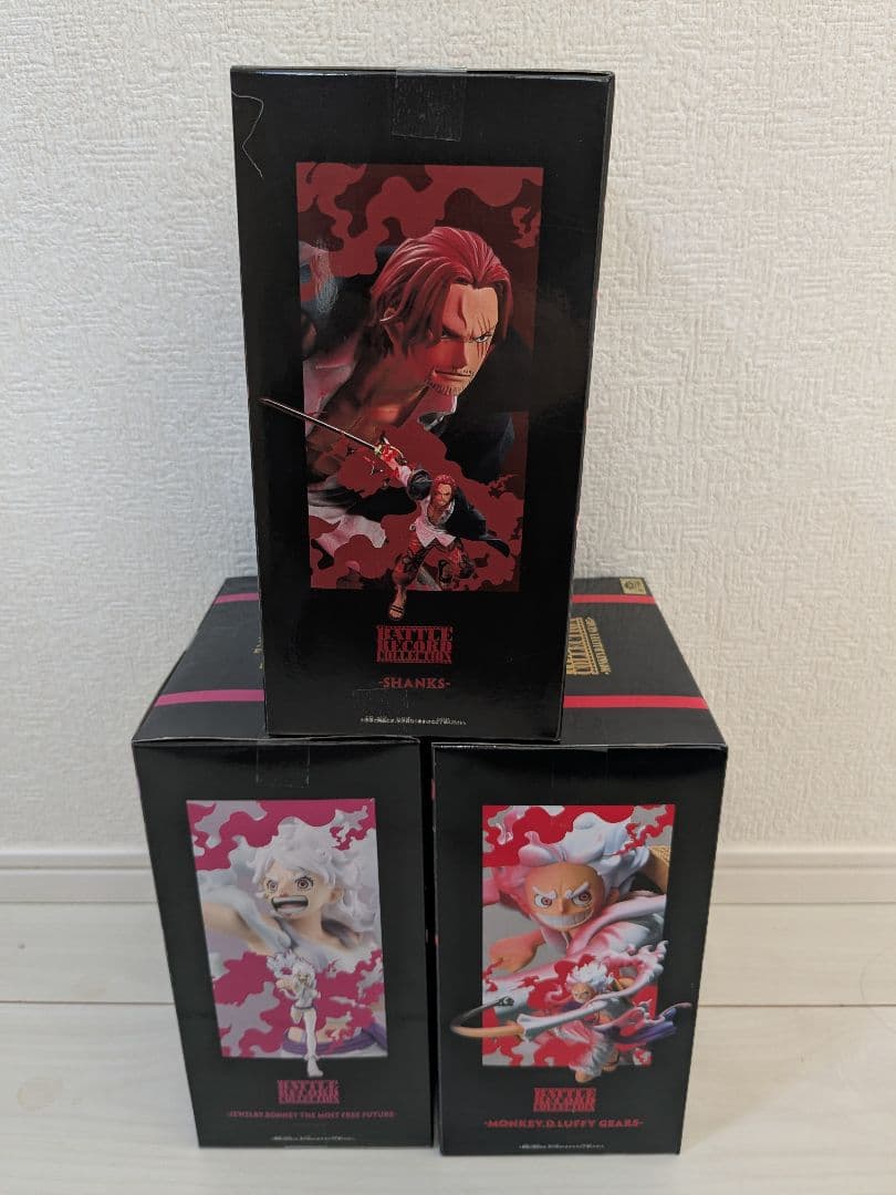 ワンピース バトルレコードコレクション ボニー ルフィ シャンクス