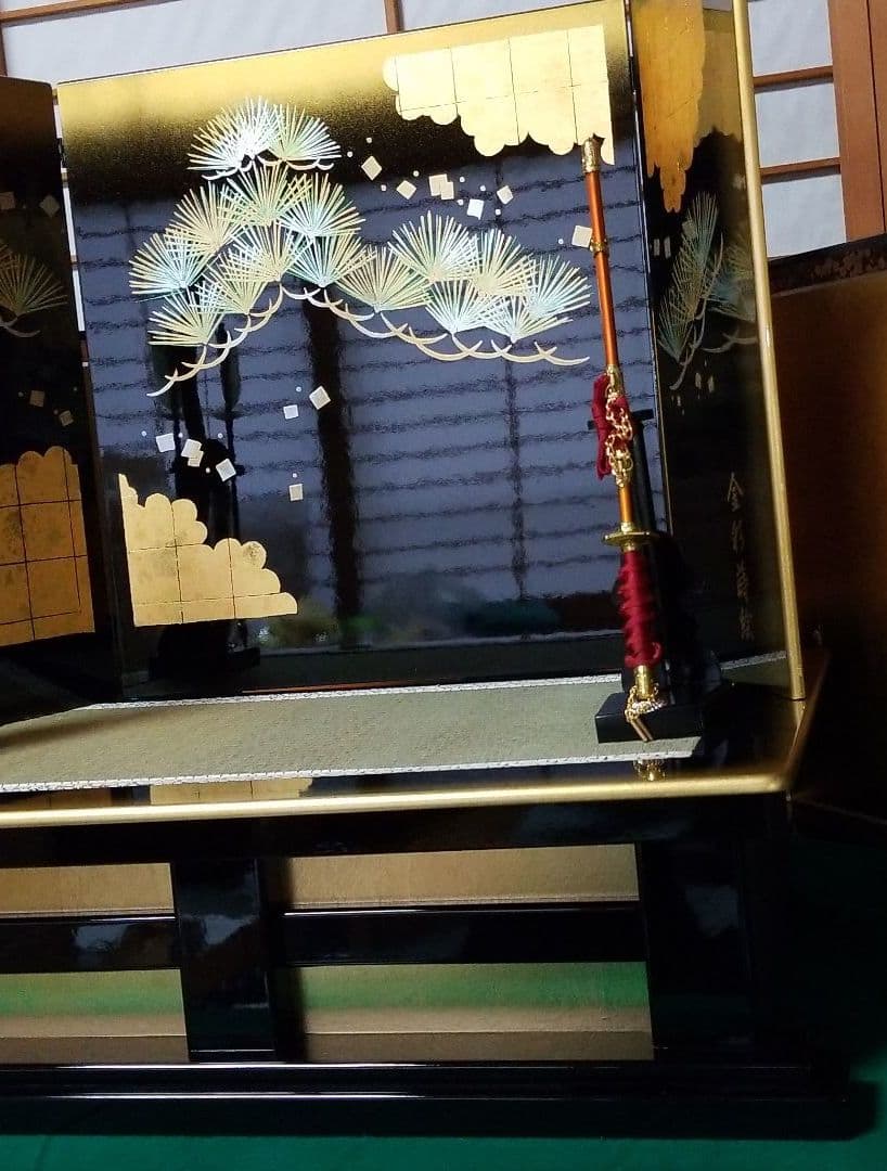 五月人形　18号　高台セット　K502