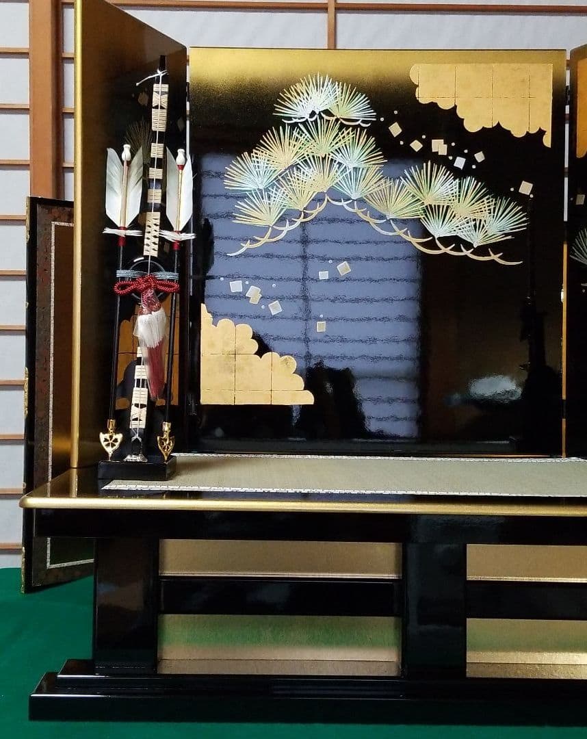 五月人形　18号　高台セット　K502