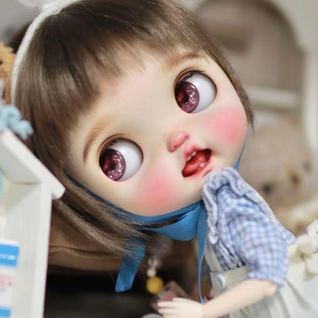 カスタムブライス カスタムドール 海外作家様 かわいい 幼い まんまる