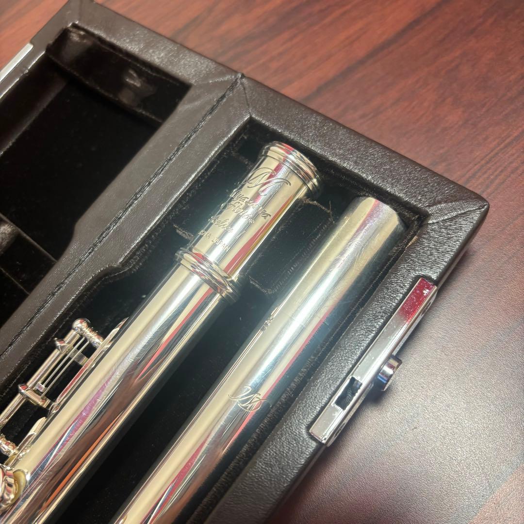 期間限定値下げ ミヤザワ フルート アトリエⅠ 頭部管銀製 インライン