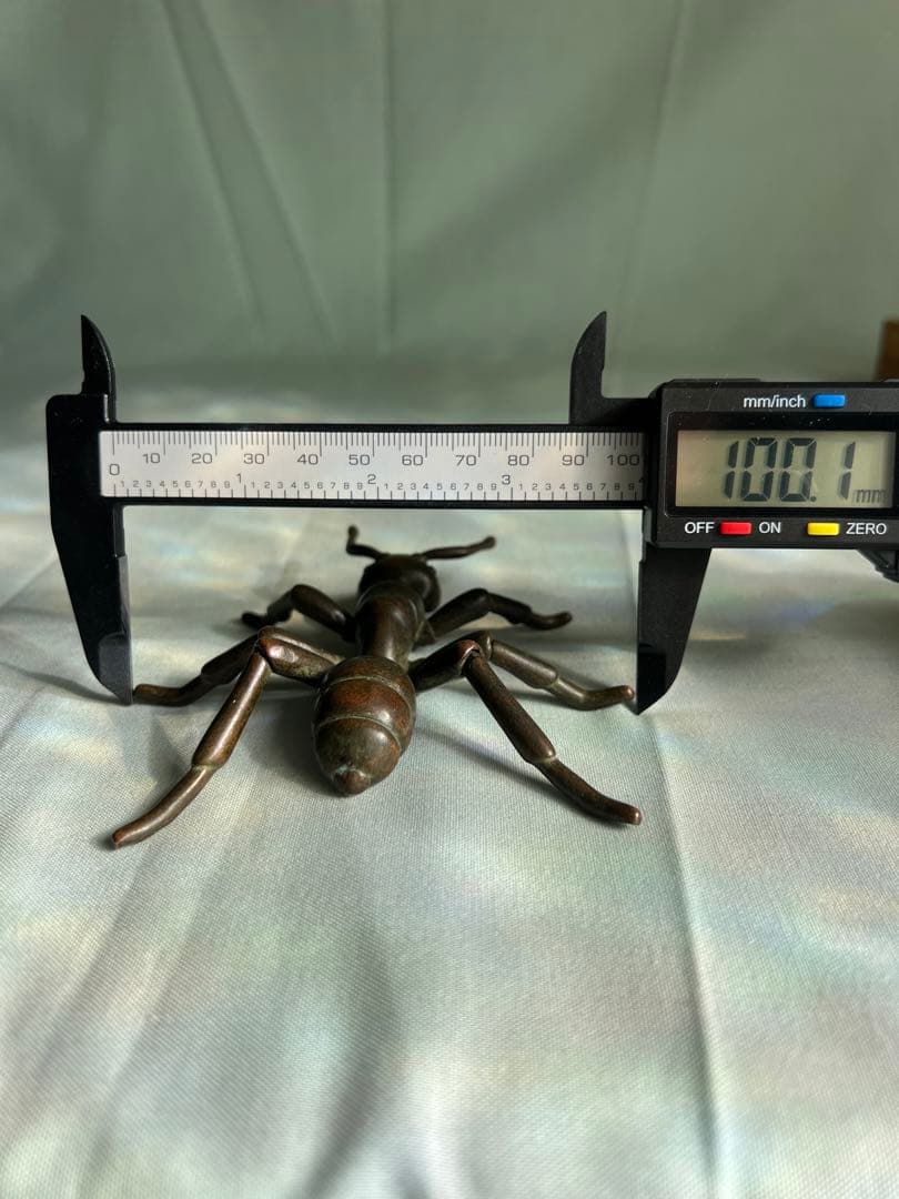 古銅自在蟻アリ置物