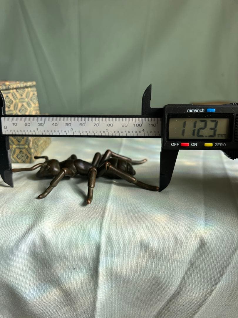 古銅自在蟻アリ置物