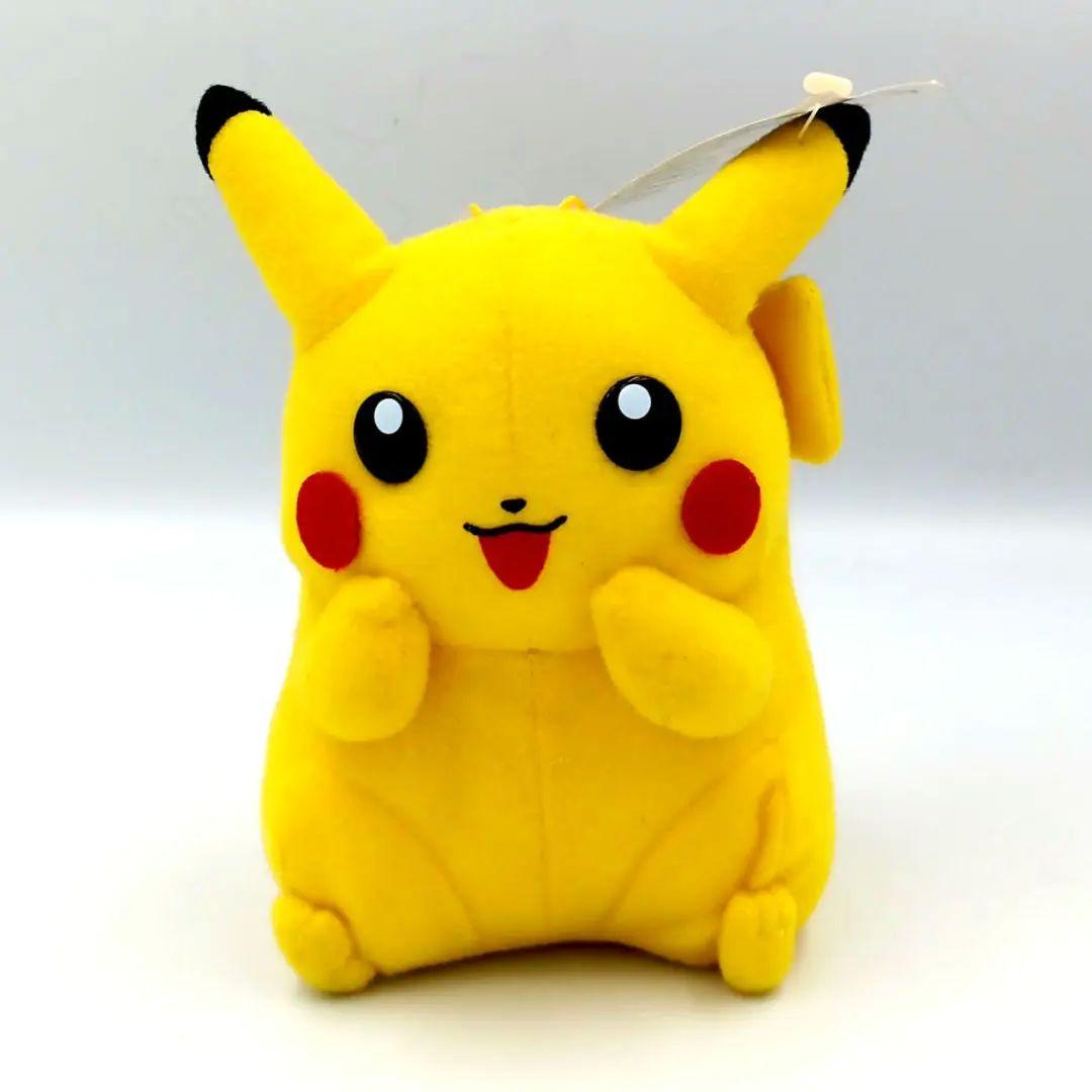 希少！ 初代ピカチュウ 初期 ポケモン ぬいぐるみ 人形 タグ付き 美品