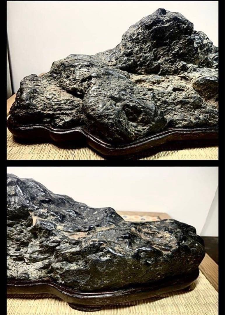 4019 加茂川石 横58×高18×奥18(cm) 13.74kg