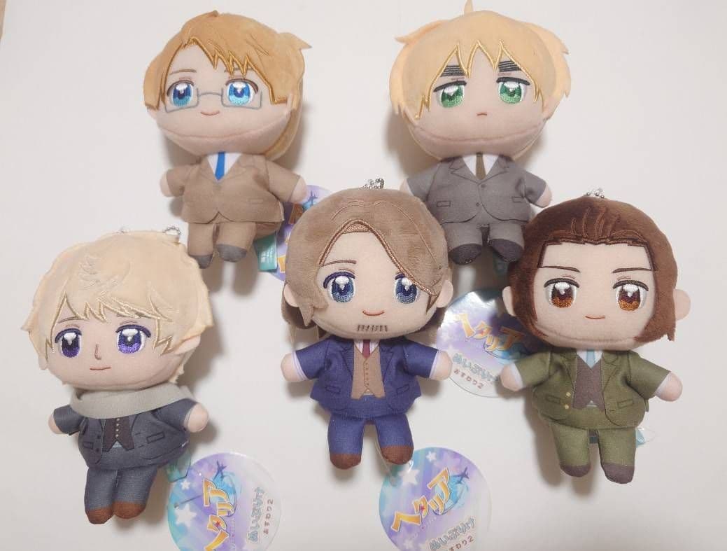 ヘタリア World☆Stars ぬいぷりけ おすわり2 全5種セット - メルカリ