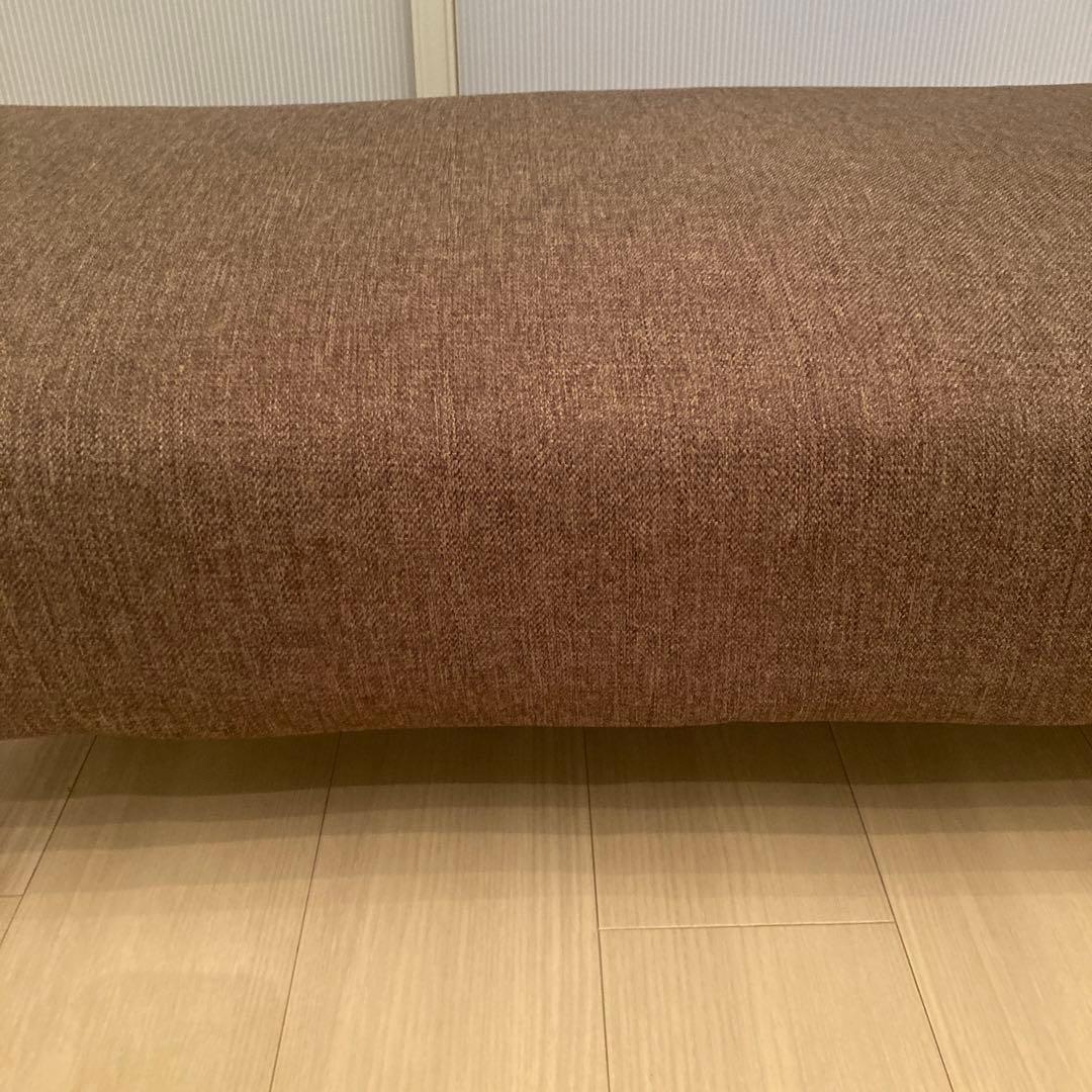 【スツールのみ】ニトリ　足置き　ソファ　布張り　スツール　おしゃれ