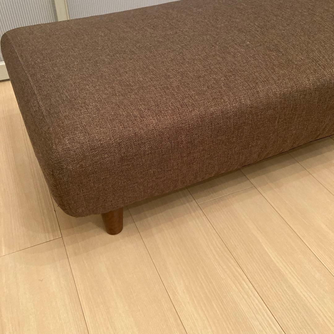 【スツールのみ】ニトリ　足置き　ソファ　布張り　スツール　おしゃれ