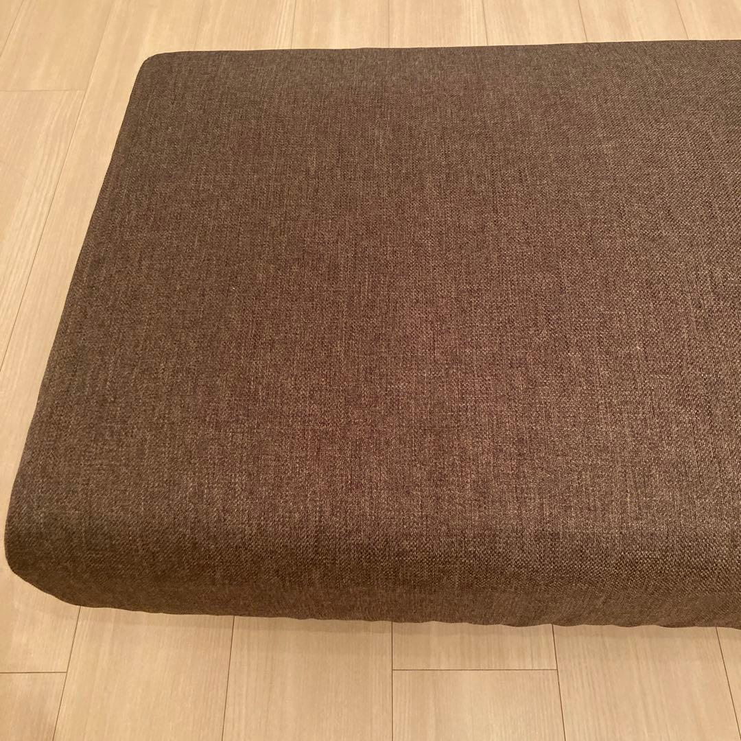 【スツールのみ】ニトリ　足置き　ソファ　布張り　スツール　おしゃれ