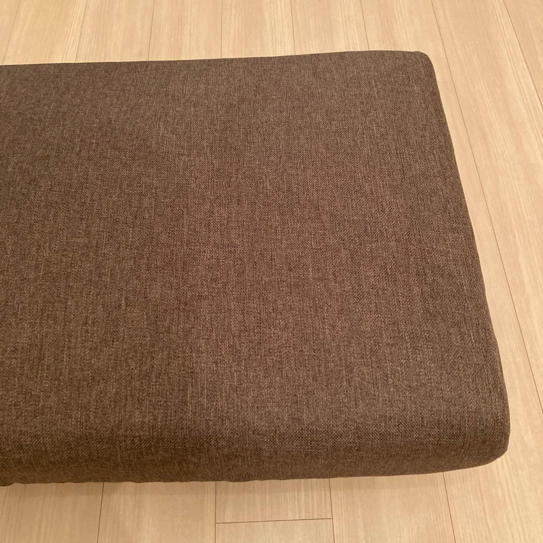 【スツールのみ】ニトリ　足置き　ソファ　布張り　スツール　おしゃれ