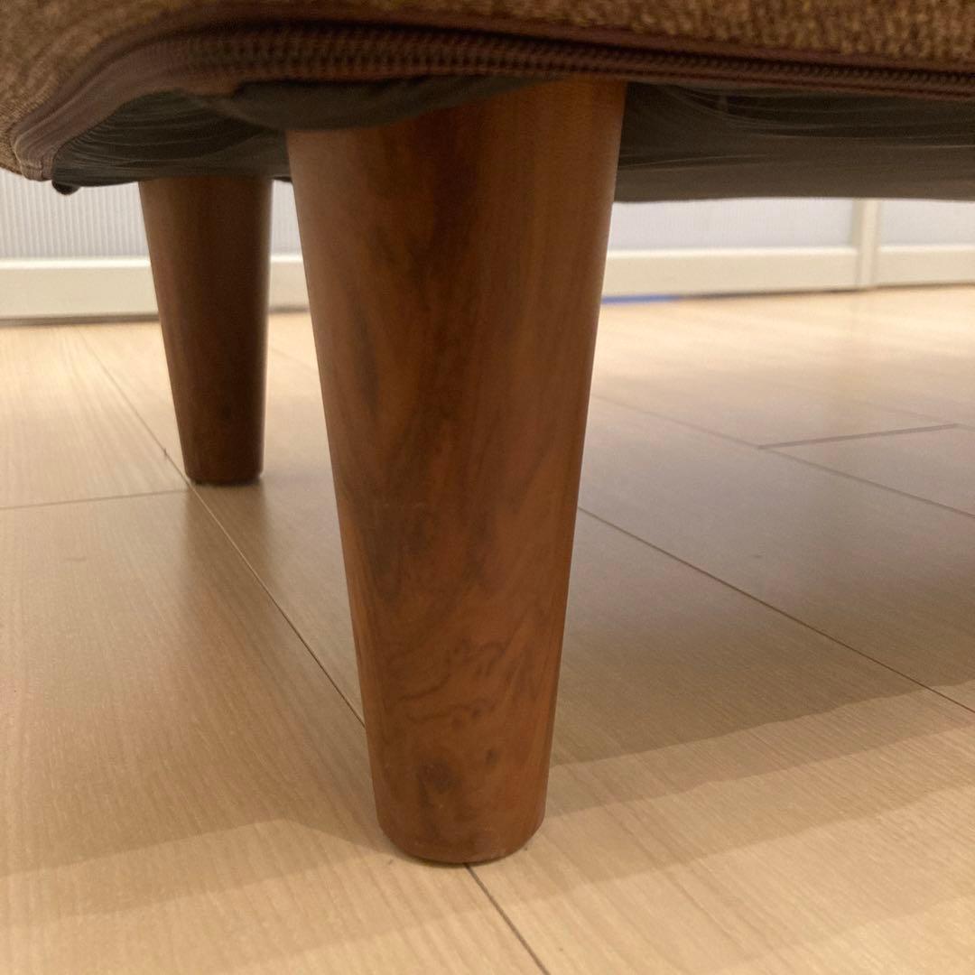 【スツールのみ】ニトリ　足置き　ソファ　布張り　スツール　おしゃれ