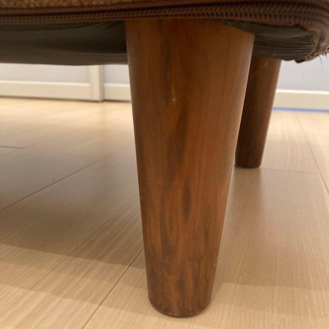 【スツールのみ】ニトリ　足置き　ソファ　布張り　スツール　おしゃれ