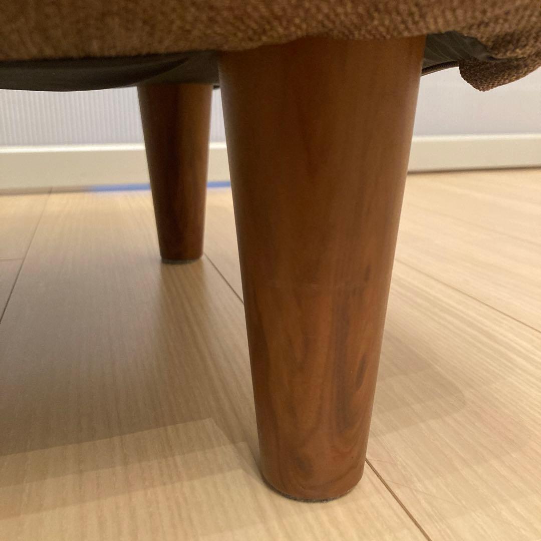 【スツールのみ】ニトリ　足置き　ソファ　布張り　スツール　おしゃれ