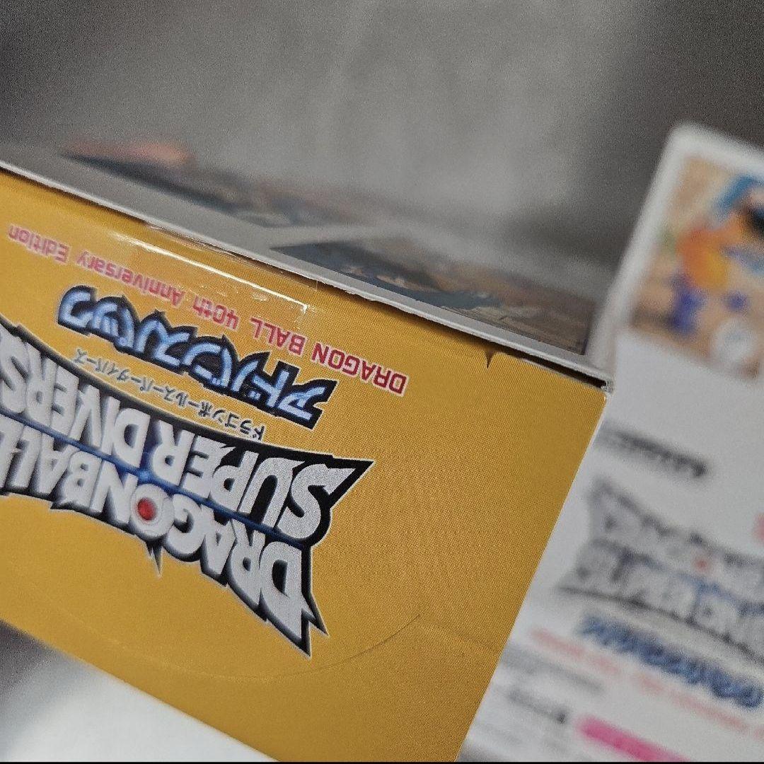 新品未開封”ドラゴンボール40周年記念のトレーディングカードパックx2