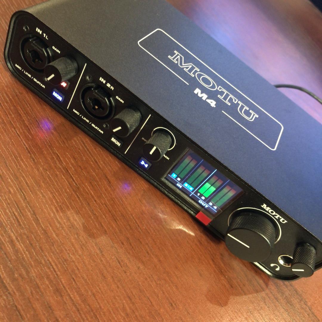 【最終値下げ！】MOTU M4 オーディオインターフェイス