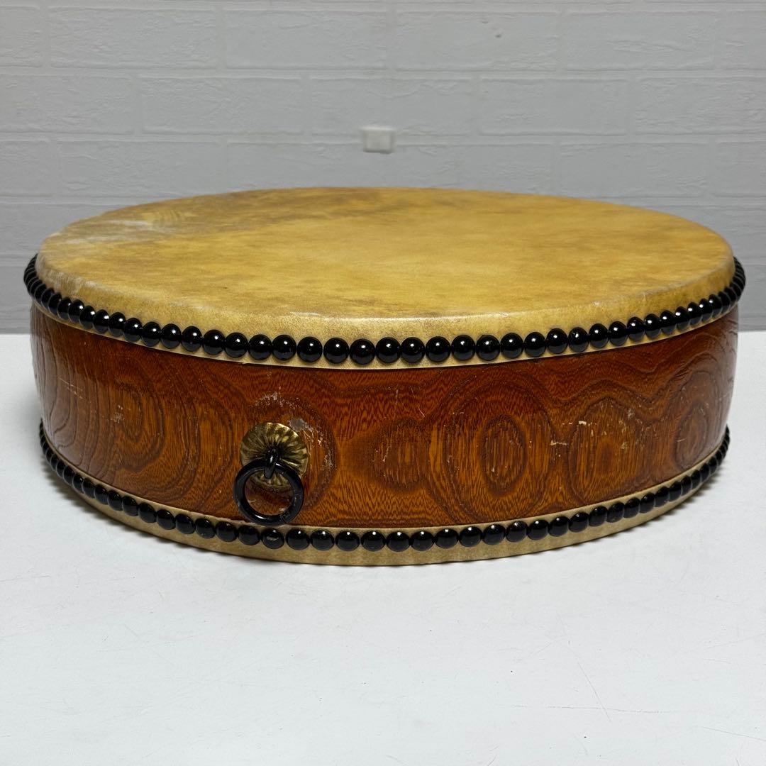 上鳴 和太鼓 平太鼓 太鼓 和楽器 打楽器 鼓面直径37cm 胴高さ11.5cm