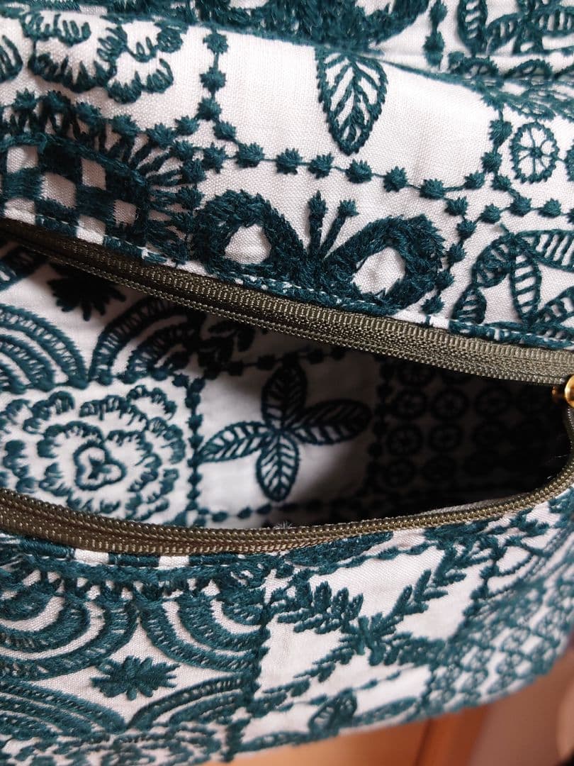 forest tile light green　ミナペルホネン　リュック