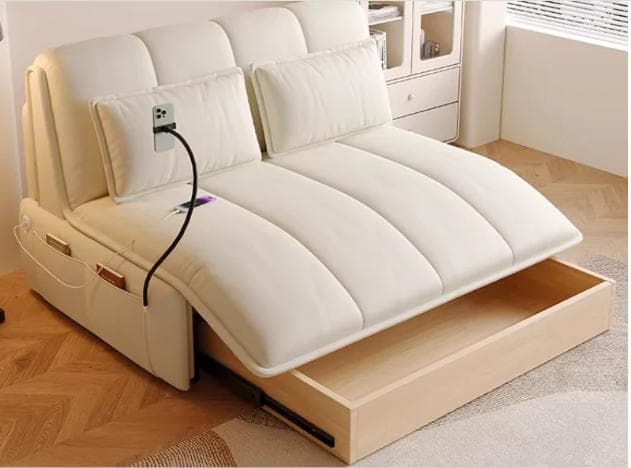 自動伸縮式ソファベッド電動ソファベッド収納スペース 折りたたみ式 リビング・寝室