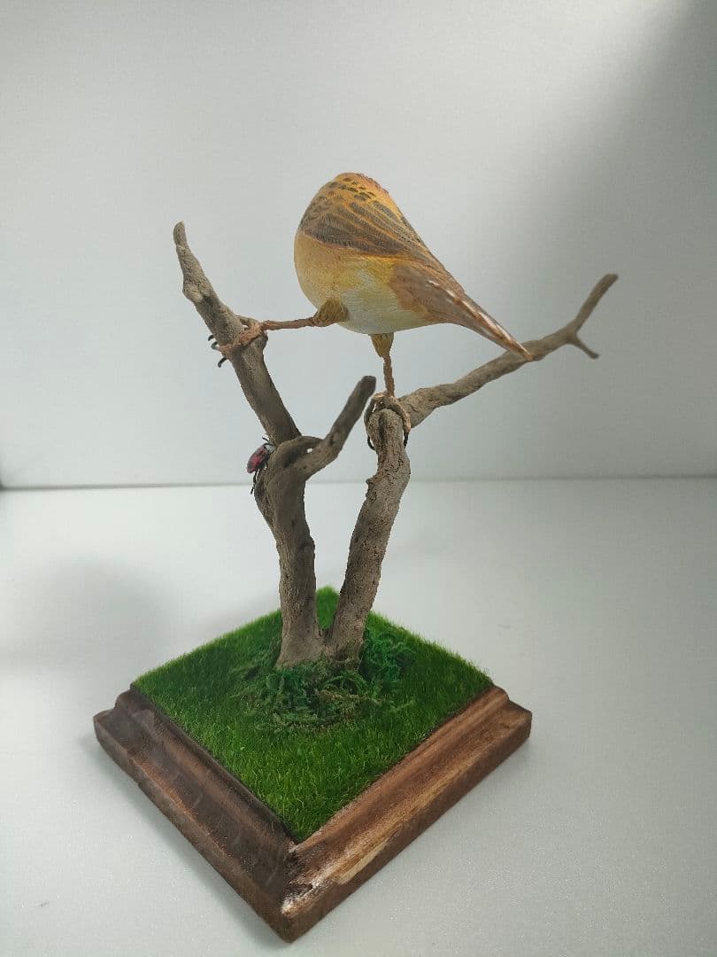 セッカ　バードカービング