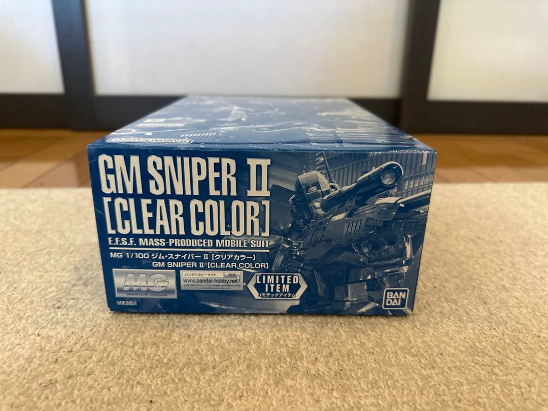 [新品] MG 1/100 ジム・スナイパーII [クリアカラー]