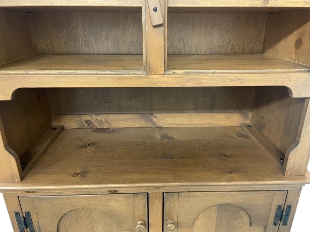 アンファン 食器棚 幅８７×奥行３７×高さ１８９cm 引き取り歓迎 神奈川