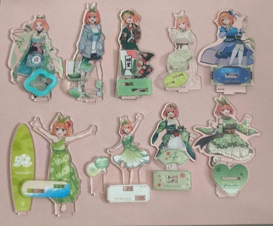 五等分の花嫁 中野四葉 アクリルスタンド まとめ売り〘19点セット